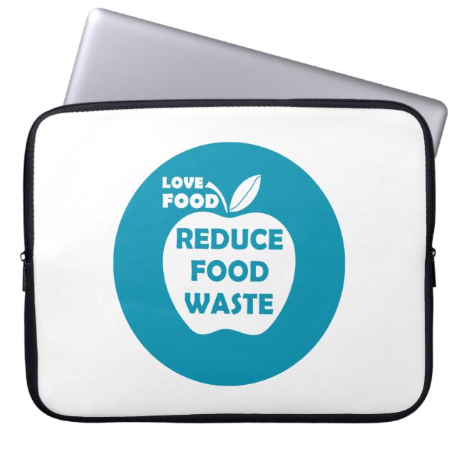 Reduce food waste recycling eco friendly laptop sleeve (Front)