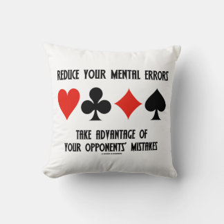 Reduce Mental Errors Take Advantage Opponents Cushion