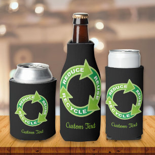 Reduce Reuse Recycle Can Cooler