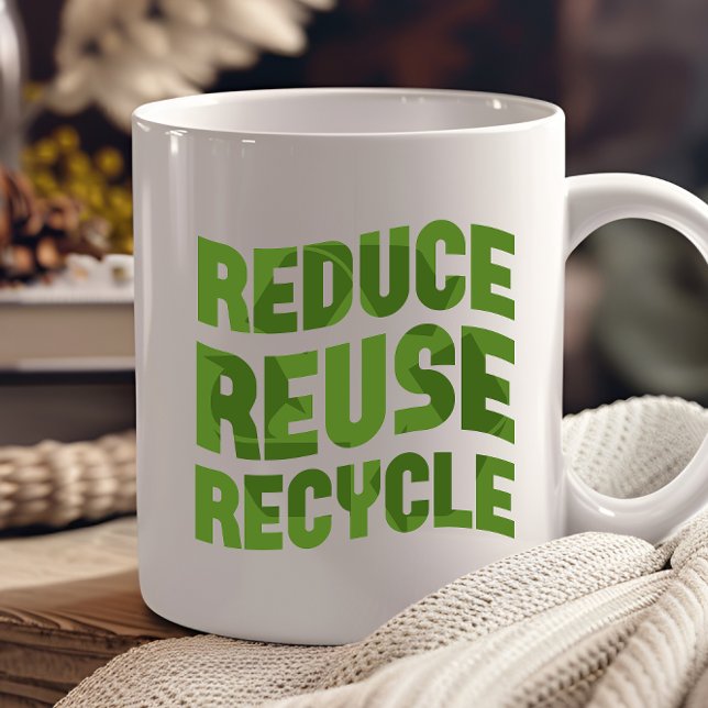 Reduce reuse recycle coffee mug (Creator Uploaded)