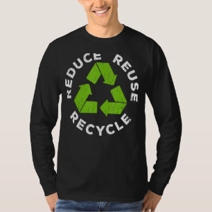 Reduce Reuse Recycle Earth Day 2022 T-Shirt