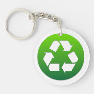 Reduce Reuse Recycle! Key Ring