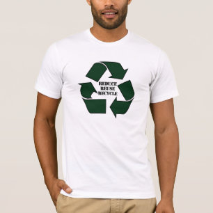 Reduce Reuse Recycle Ladies' Twofer T-Shirt