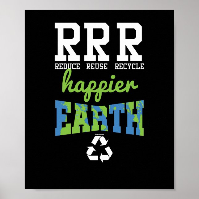 Reduce Reuse Recycle Poster (Front)