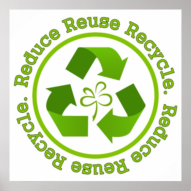 Reduce Reuse Recycle Poster (Front)