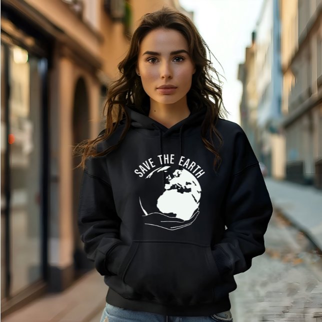 Reduce reuse recycle save the earth hoodie (Creator Uploaded)