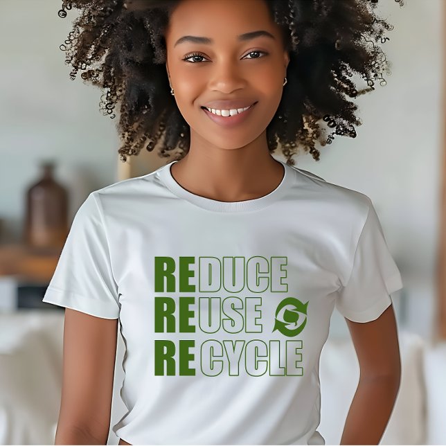Reduce reuse recycle T-Shirt (Creator Uploaded)