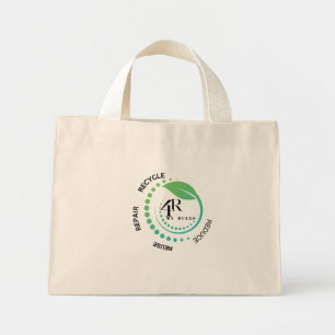Reduce Reuse Recycle Tote Bag   Eco-Friendly Reusa