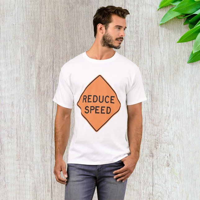 Reduce Speed Road Sign T-Shirt (Creator Uploaded)