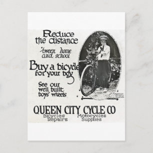 Reduce the Distance 'tween Home and School Postcard