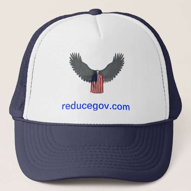 Reducegov hats are a one of a kind item (Front)