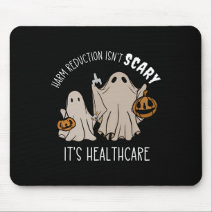 Reduction Isn't Scary Overdose Awareness Ghost Nur Mouse Mat