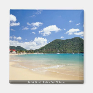 Reduit Beach, Rodney Bay, St. Lucia Magnet