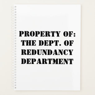 Redundancy Department Property Planner