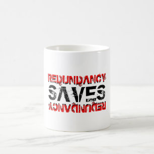 Redundancy nerdy joke v1 coffee mug