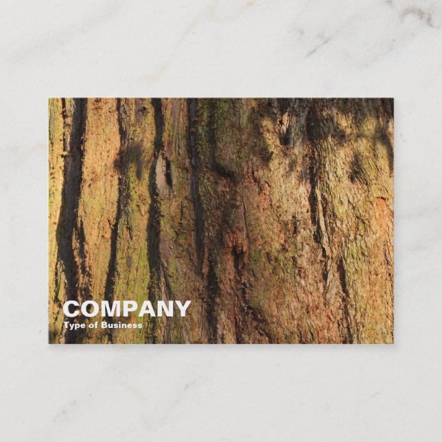 Redwood Bark Business Card (Front)