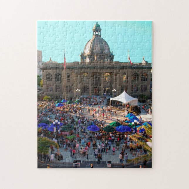 Redwood City 150th Anniversary Jigsaw Puzzle (Vertical)
