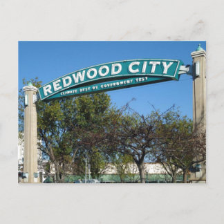 Redwood City 150th Anniversary Postcard