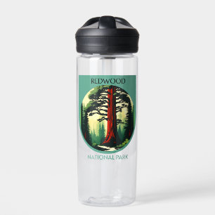 Redwood National Park Beauty in California  Water Bottle