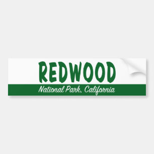 Redwood National Park Bumper Sticker