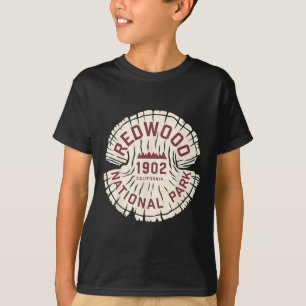 Redwood National Park California Hiking Souvenir G T-Shirt