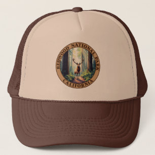 Redwood National Park California Trucker Hat