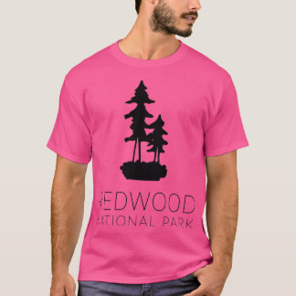 Redwood National Park Handdrawn 1 T-Shirt
