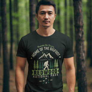 Redwood National Park Home of the Bigfoot T-Shirt