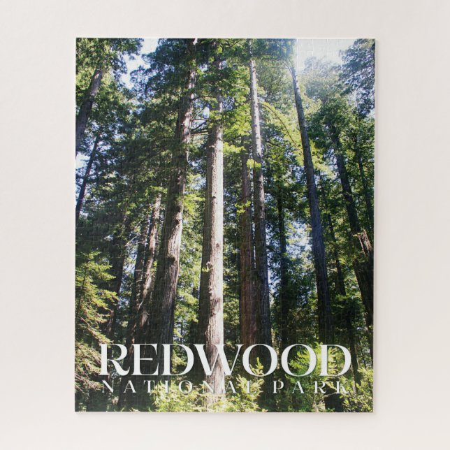 Redwood National Park JigsawPuzzle Jigsaw Puzzle (Vertical)