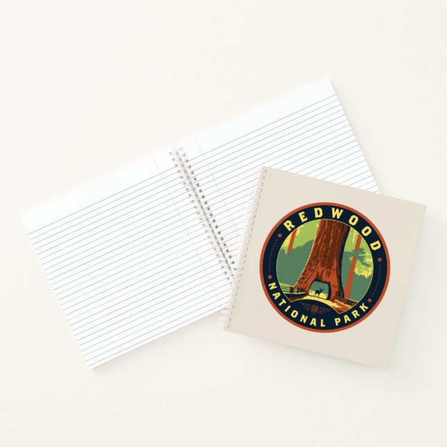Redwood National Park Notebook (Inside)