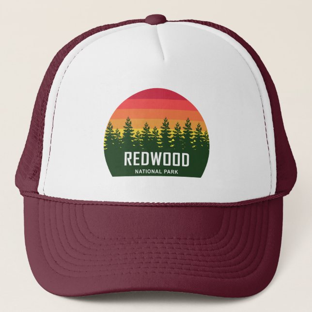 Redwood National Park Trucker Hat (Front)
