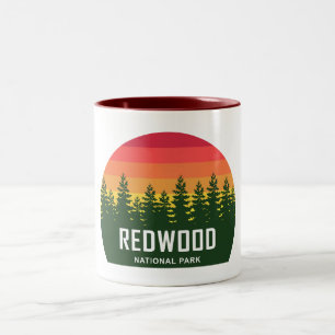 Redwood National Park Two-Tone Coffee Mug