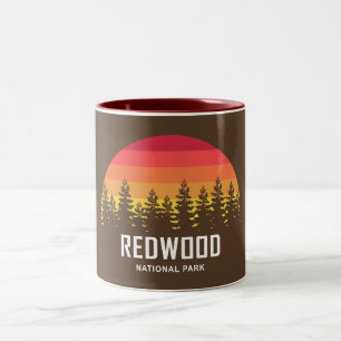 Redwood National Park Two-Tone Coffee Mug