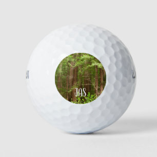 Redwood Trees at Muir Woods National Monument Golf Balls