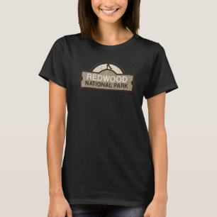 Redwood Us National Park California Hiking Camping T-Shirt