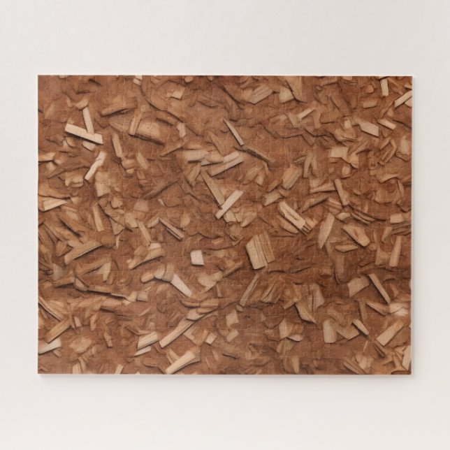 Redwood woodchips  jigsaw puzzle (Horizontal)
