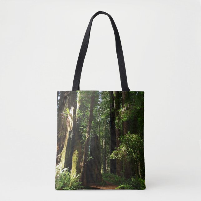 Redwoods and Ferns at Redwood National Park Tote Bag (Front)