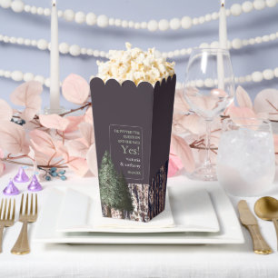 Redwoods & Bark, Rustic Wedding Favour Box