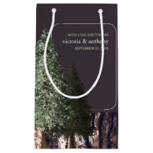 Redwoods & Bark, Rustic Wedding Favour