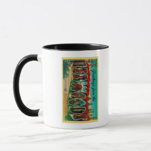 Redwoods, California - Large Letter Scenes Mug