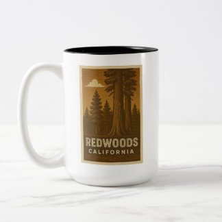 Redwoods National Park California Large Mug