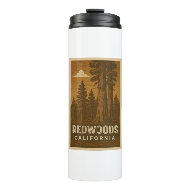Redwoods National Park California Thermal Tumbler (Front)