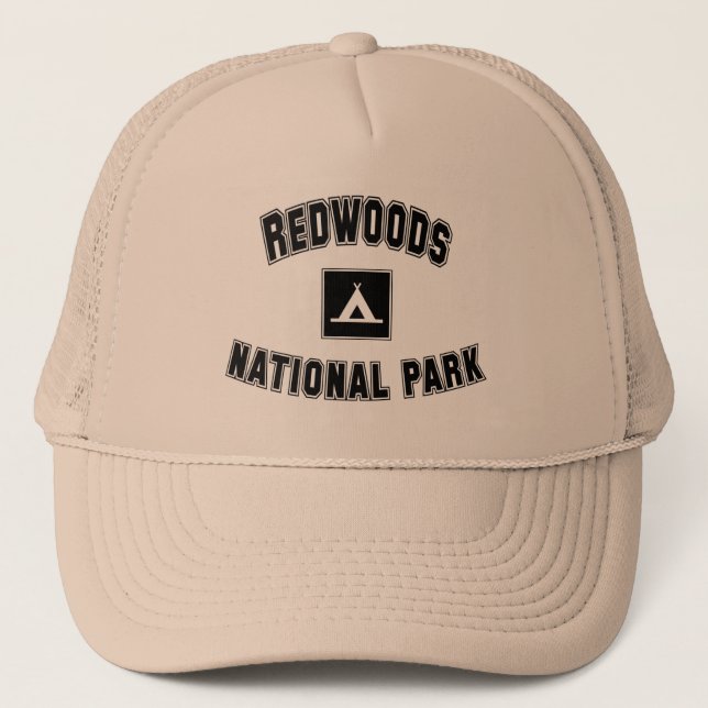 Redwoods National Park Trucker Hat (Front)
