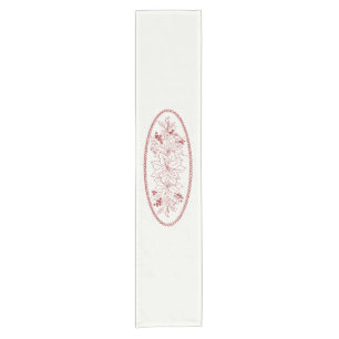 Redwork Embroidery Table Runner – Christmas