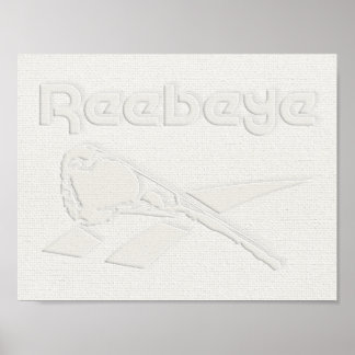 Reebeye Embossed Parody Poster