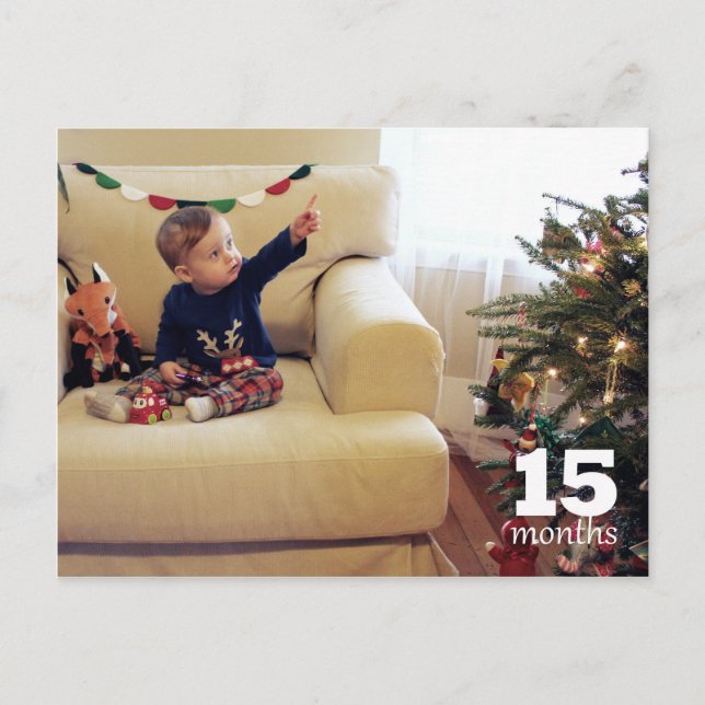 Reed - 15 months postcard (Front)