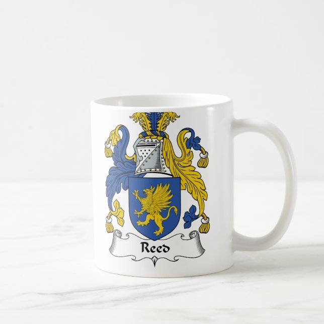 Reed Family Crest Coffee Mug (Right)
