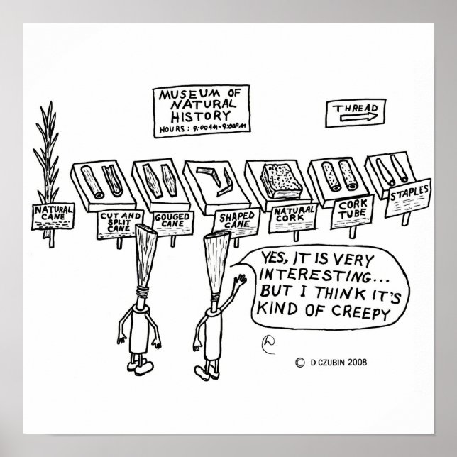 Reed Natural History White Poster (Front)