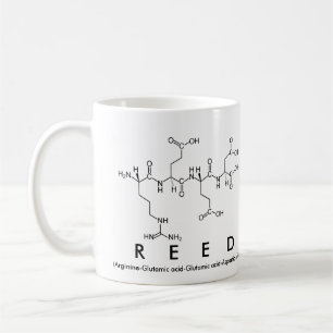 Reed peptide name mug