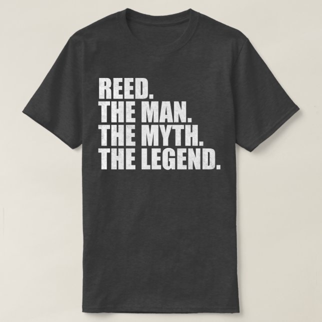 ReedReed Name Reed given name T-Shirt (Design Front)